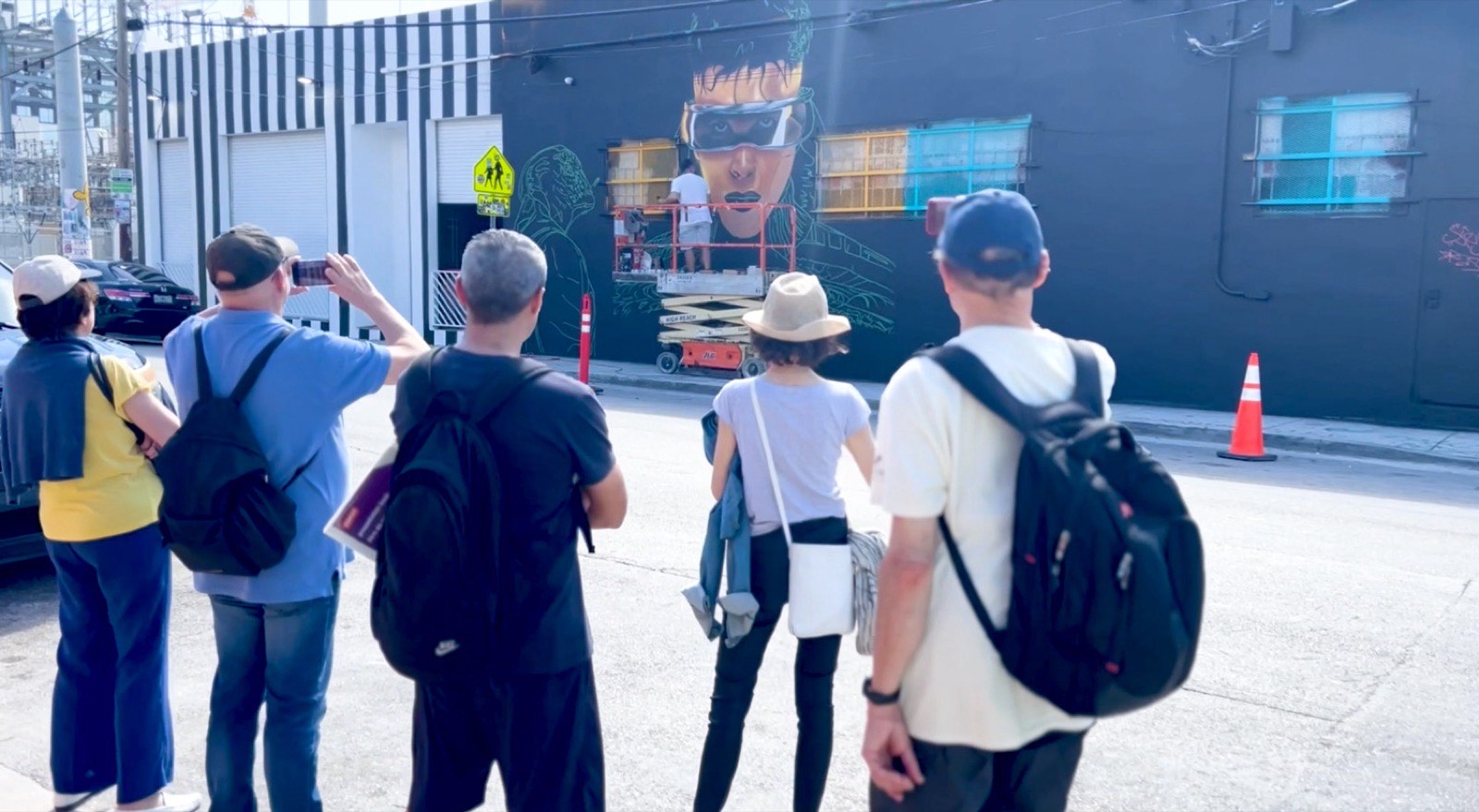 Mural revitalizing a Miami neighborhood