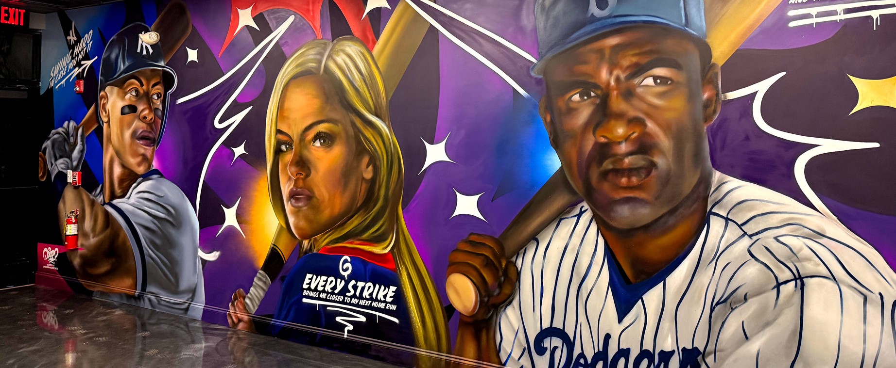 All Stars and Legends mural, Headbanger Sports