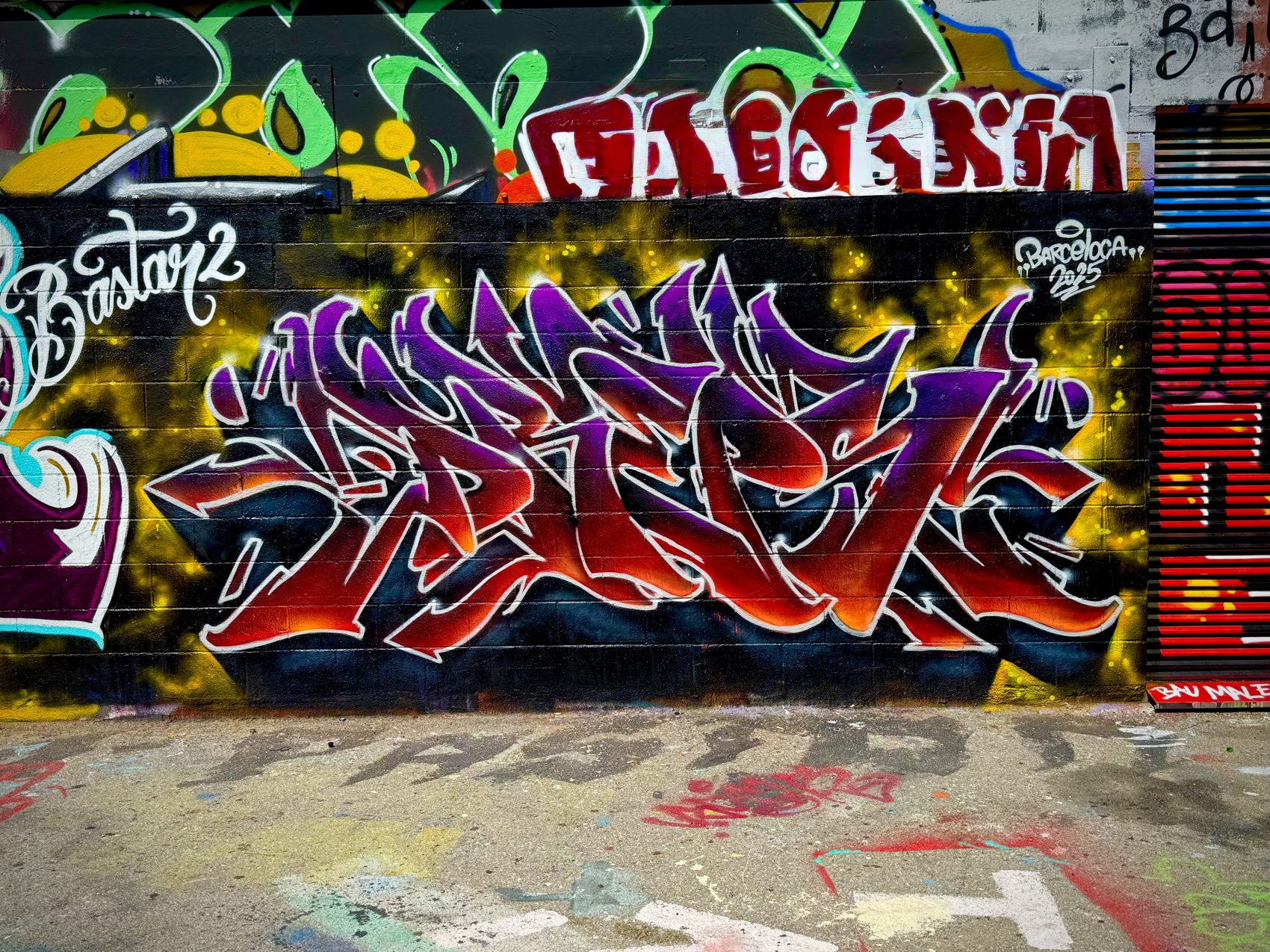 Graffiti tag piece