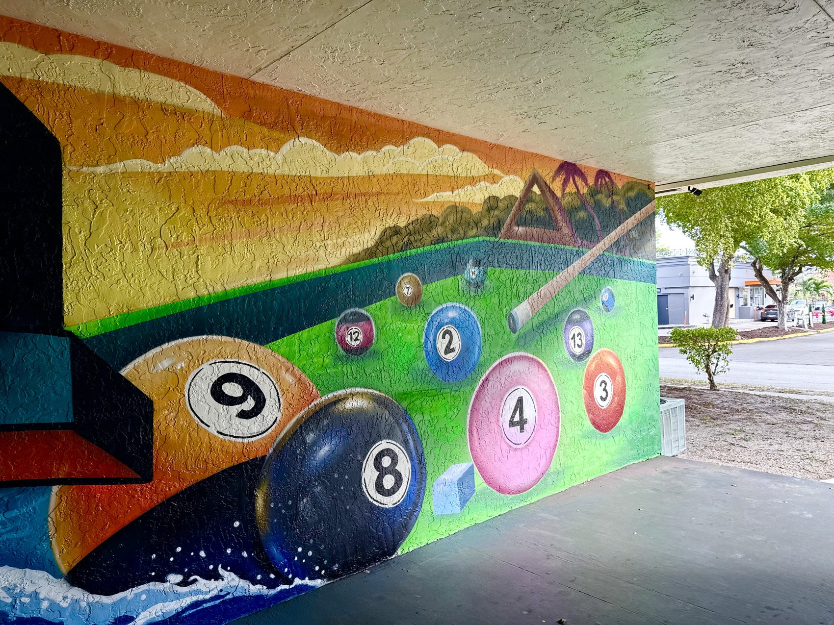 Welcome to Lauderhill mural, Classic Billiards