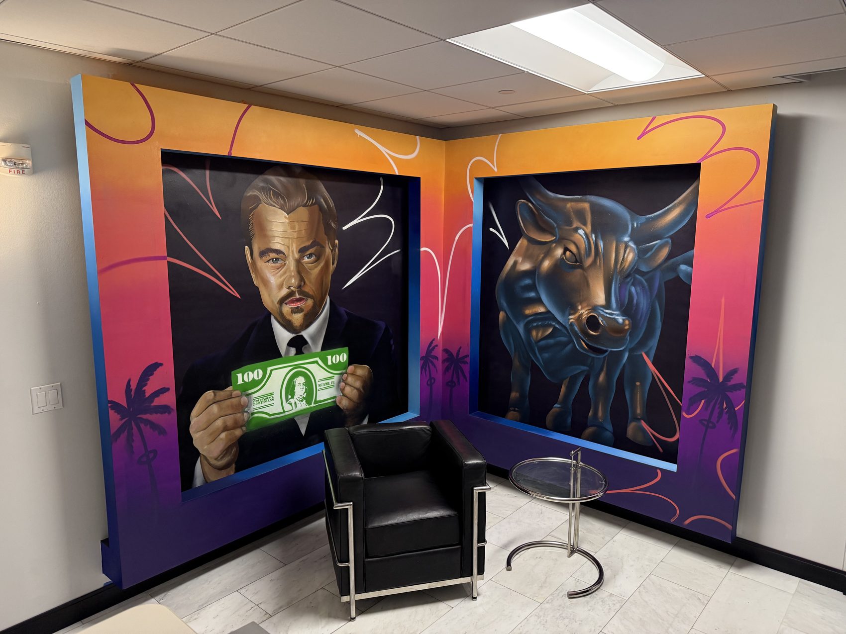 I Did It For The Money mural, Independence Home Loans