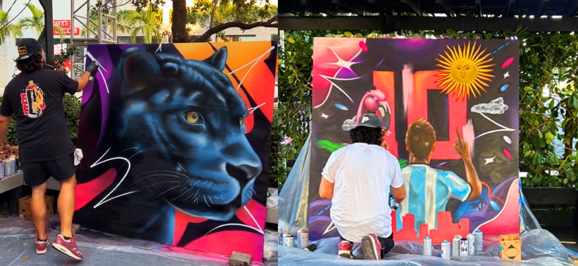 Stanley 1913 launch, live painting Miami Art Week